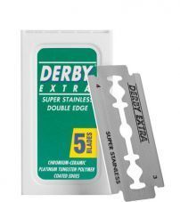 Лезвия для безопасной бритвы Derby Extra (5 лезвий)