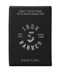 Твердое мыло для умывания и бритья IRON BARBER DAILY CARE -85г.