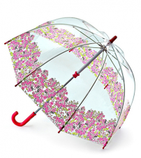 Прозрачный детский зонт «Цветы», Механика, Funbrella, Fulton C605-3044