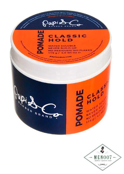 Классическая водная помада для укладки волос Papi & Co Pomade - 115 гр