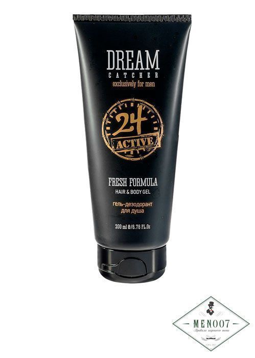 Дезодорант и гель для душа Dream Catcher Fresh formula 24 active Hair & body 200мл.