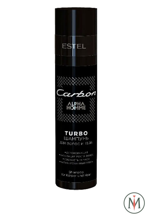 Мужской шампунь для волос и тела Turbo,ESTEL PROFESSIONAL  250 мл