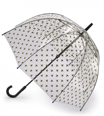 Прозрачный зонт-трость «Пчелы», механика, Birdcage, Fulton L042-3635