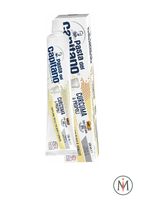 Зубная паста Pasta del Capitano Teeth and Gums Protection Turmeric & Propolis / Комплексная Защита, Куркума и Прополис 100 мл