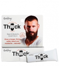 Масло-активатор роста для бороды и усов, Godefroy Thick Beard&Mustache Growth Serum 15 мл