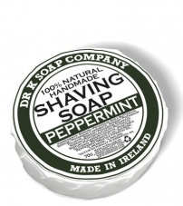 Мыло для бритья ручной работы DR K SOAP COMPANY Pepermint -70г.