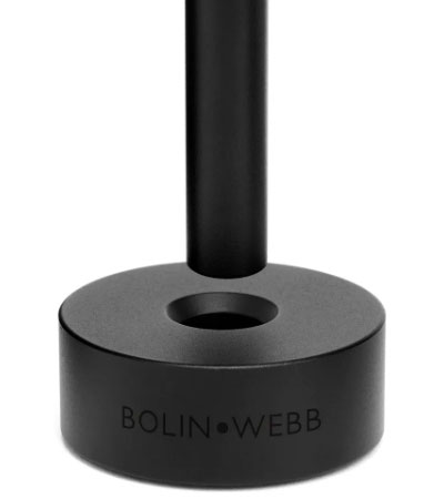 Набор Bolin Webb Generation, бритва матовая черная, подставка матовая черная