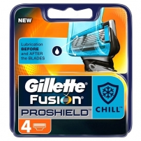 Gillette Fusion ProShield Chill сменные кассеты (4 шт)