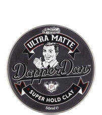 Матовая глина с сильной фиксацией Dapper Dan Super Hold Clay - 50 гр
