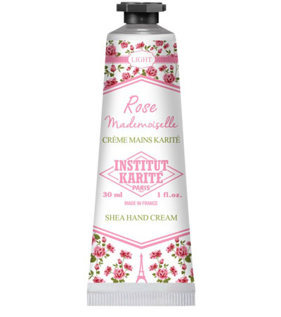 Крем для рук Institut Karite Rose Mademoiselle Light Shea Hand Cream - 30мл.