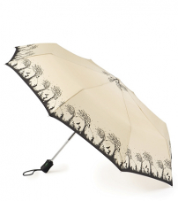 Светлый женский зонт «Ветреный силуэт», автомат, OpenClose-4, Fulton R346-2897