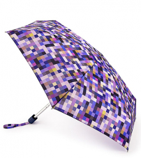Зонт женский механика Fulton L501-3772 PixelPower (Пиксель)