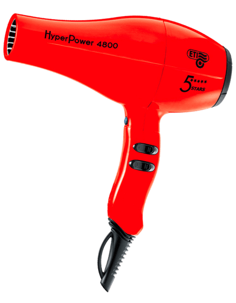 Профессиональный фен ETI Hyper Power 4800 Красный