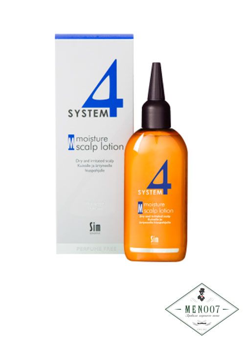 Лосьон-М для кожи головы и тела терапевтический увлажняющий 150 мл System 4 Moisture Scalp lotion -100 мл.