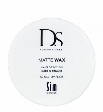Воск для укладки волос гибкой фиксации DS (без отдушек) Matte Wax -50мл.