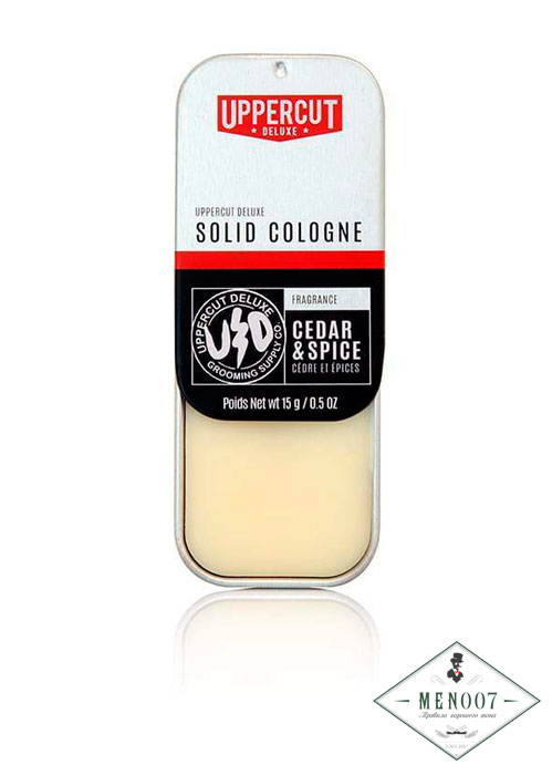 Сухой одеколон Uppercut Deluxe Cedar & Spice Solid Cologne - 15 гр