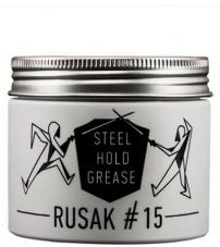 Бриолин для волос RUSAK #15 STEEL HOLD GREASE-113гр.