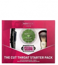 Подарочный набор для бритья Men Rock Cut Throat Razor Shaving Gift Set Sicilian Lime