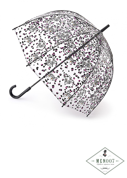 Зонт женский трость Fulton L042-3963 LeopardCamo (Камуфляжный леопард)