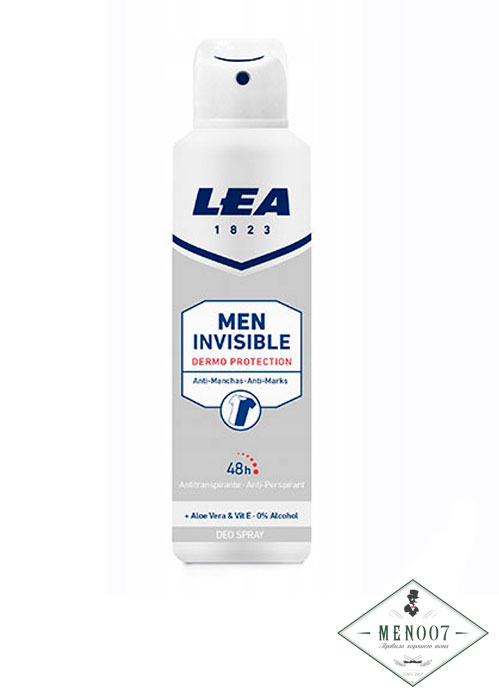Дезодорант-спрей Lea Men Invisible Dermo Protection -150мл.