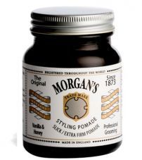 Помада для укладки Morgan's Vanilla & Honey Pomade ваниль и мед Экстрасильная фиксация -100 гр