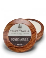 Мыло-люкс для бритья в деревянной чаше Truefitt & Hill Sandalwood -99гр.