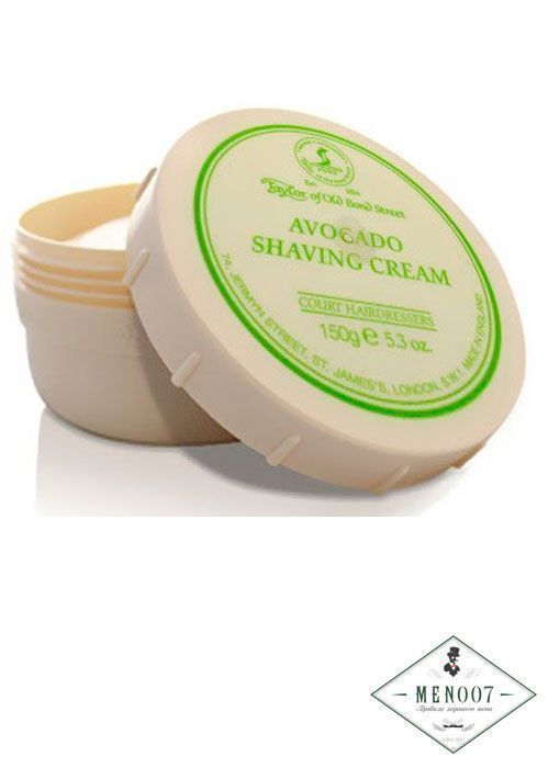 Мыло-крем для бритья Taylor of Old Bond Street Avocado Shaving Cream-150мл.