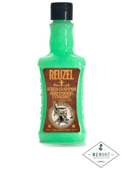 Скраб шампунь для волос Reuzel Scrub Shampoo - 1000 мл