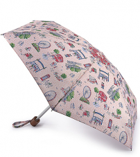 Суперкомпактный дизайнерский зонт «Лондон», механика, Cath Kidston, Tiny, Fulton L521-3599