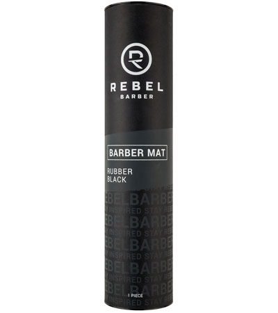 Резиновый коврик для инструментов Rebel Barber Black & White Large -
