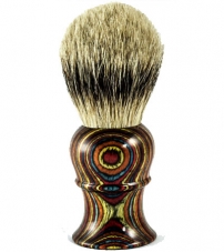 Помазок для бритья Барсучий ворс Metzger Multicolor wood Sb-11252