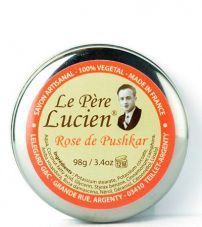 Мыло для бритья ручной работы Le Pere Lucien Rose De Pushkar (Роза Пушкар) Limited Edition -98гр.