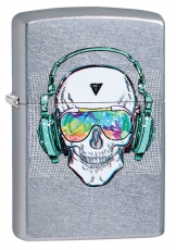 Зажигалка Skull Headphone Design ZIPPO 29855