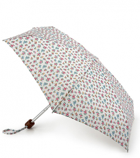 Суперкомпактный дизайнерский зонт «Цветы», механика, Cath Kidston, Tiny, Fulton L521-3133