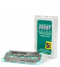 Лезвия для безопасной бритвы Derby Extra (5 лезвий)