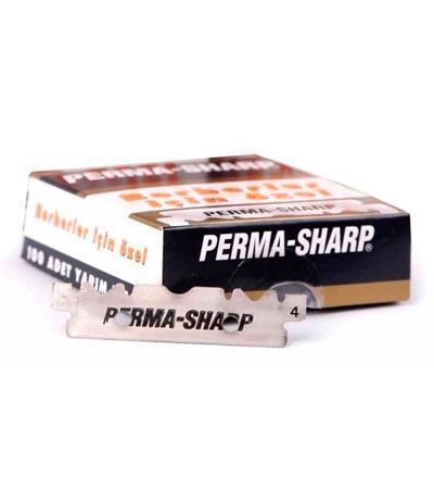 Лезвия для шаветт Perma-Sharp Single Edge Razor Blades -100шт.