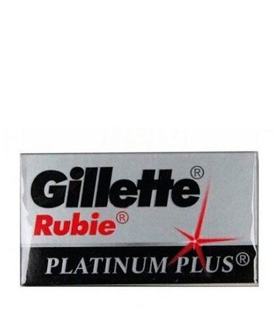 Сменные лезвия Gillette Rubie Plus Double Edge Blades -5шт.