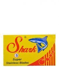 Лезвия для безопасной бритвы Shark Super Stainless (5 лезвий)