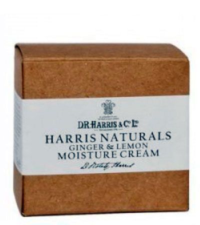Увлажняющий крем для лица D. R. Harris Naturals, имбирь и лимон, 50 мл
