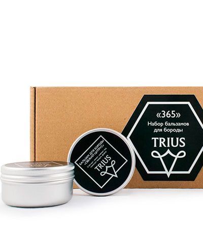 Подарочный набор бальзамов для бороды Trius 365