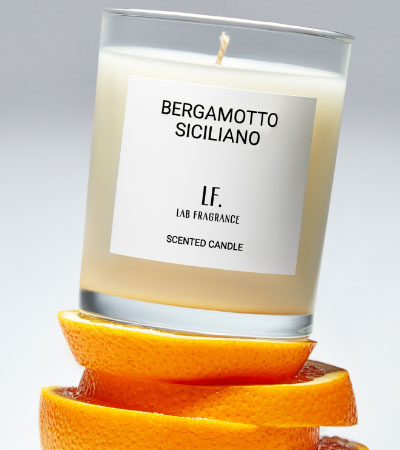 Ароматическая свеча Лаб Фрагранс Bergamotto siciliano (Сицилийский бергамот) -180
