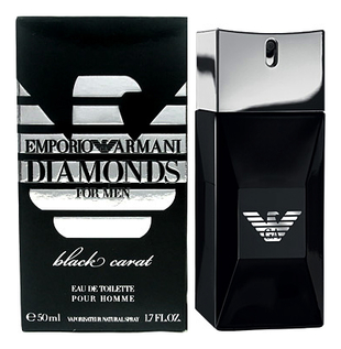 Туалетная вода ARMANI EMPORIO DIAMONDS BLACK CARAT POUR HOMME, 50 ml
