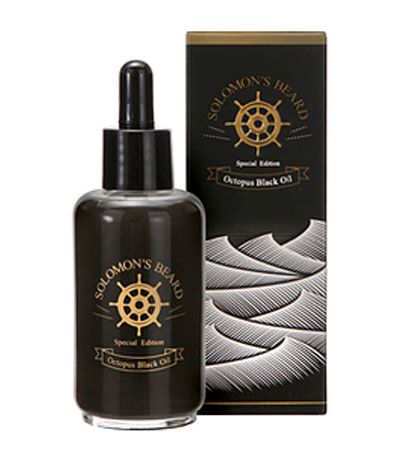 Масло для бороды Octopus Black Oil Solomon's Beard 50мл.
