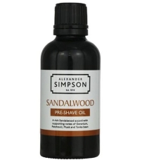 Масло для бритья Simpson Sandalwood -50 мл