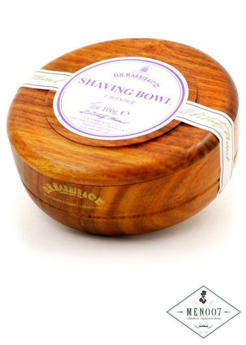 Твердое мыло для бритья в чаше из палисандра D. R. Harris, Lavender, 100 гр