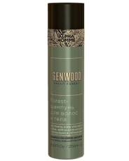 Мужской шампунь для волос и тела Forest Genwood- 250 мл