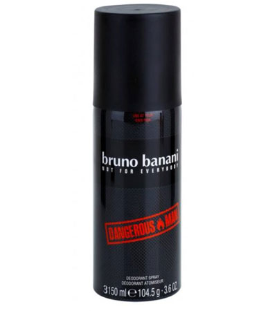 Дезодорант-спрей Bruno Banani Dangerous Man -150мл.