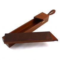 Строп для правки опасной бритвы Thiers Issard Double Sided Wooden Strop Box