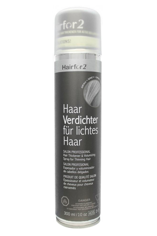 Спрей загуститель для волос Hairfor2 – седой, 300 мл