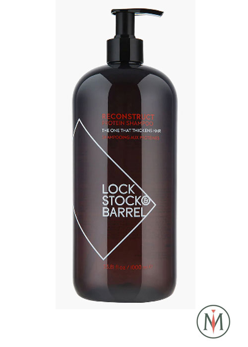 Шампунь для тонких волос укрепляющий  с протеином Lock Stock & Barrel 1000мл.